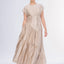 Aje Serendipity Reflection Champagne Formal Dress