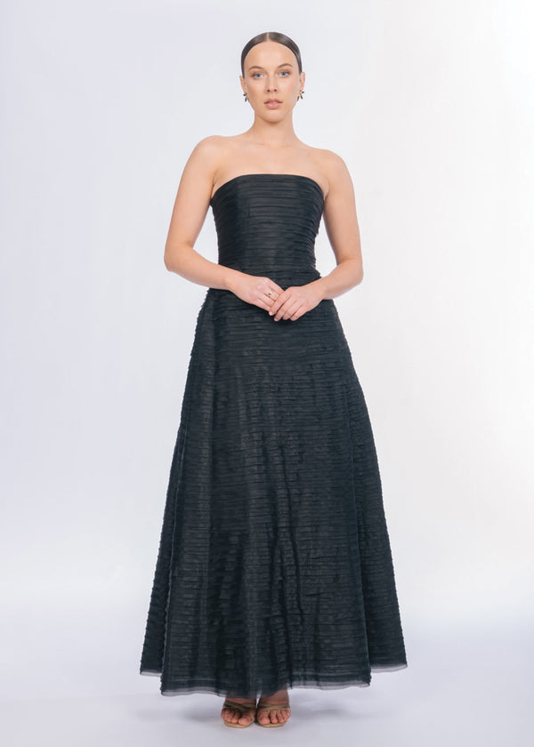 Aje Soundscape Black Formal Dress