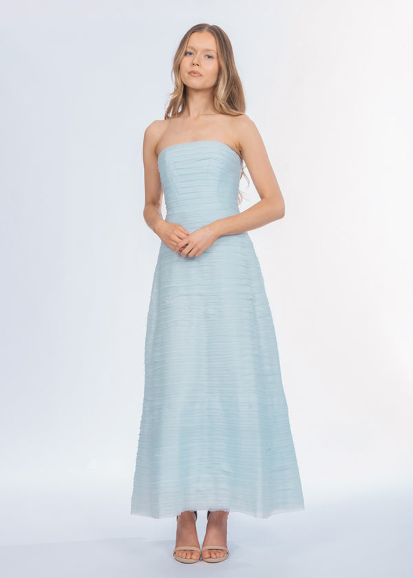 Aje Soundscape Seabreeze Blue Formal Dress