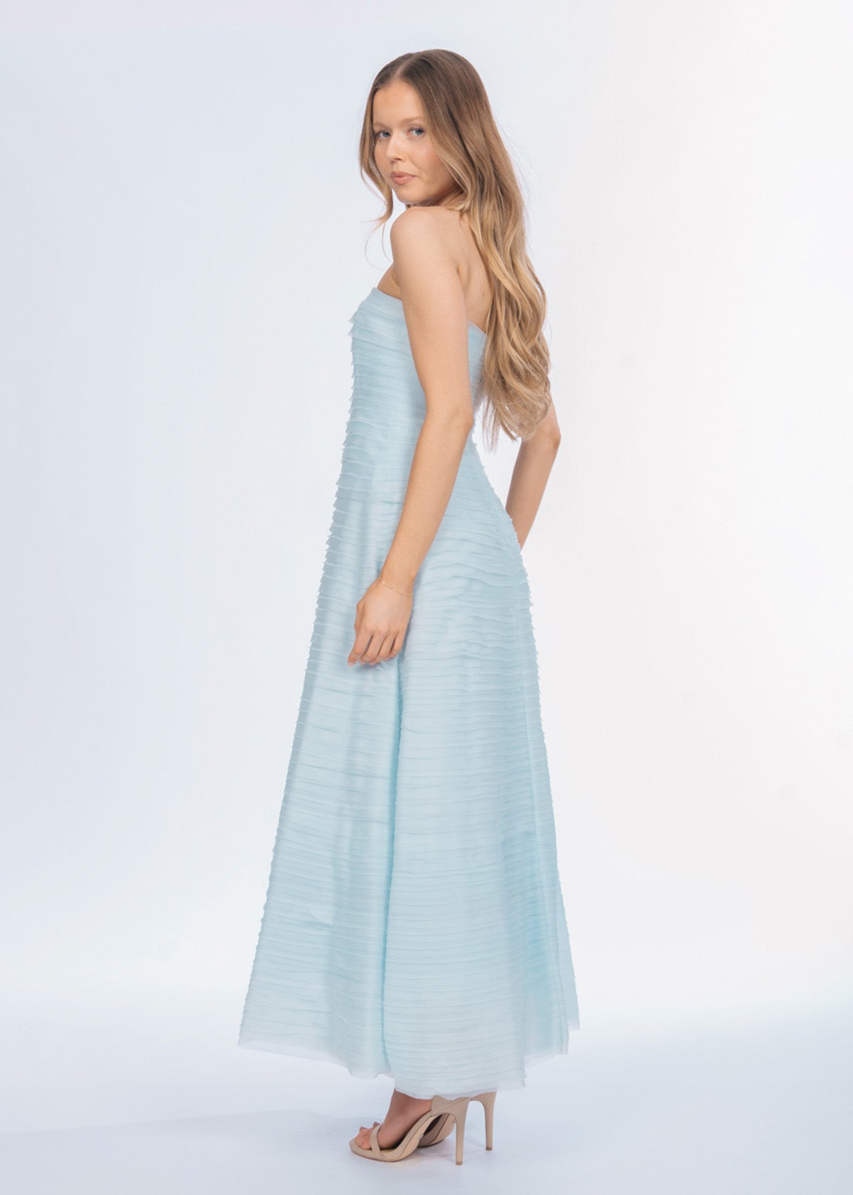 Aje Soundscape Seabreeze Blue Formal Dress