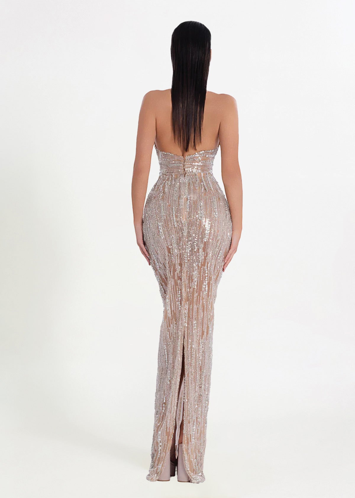 Albina Dyla Stardust Cascade Formal Dress