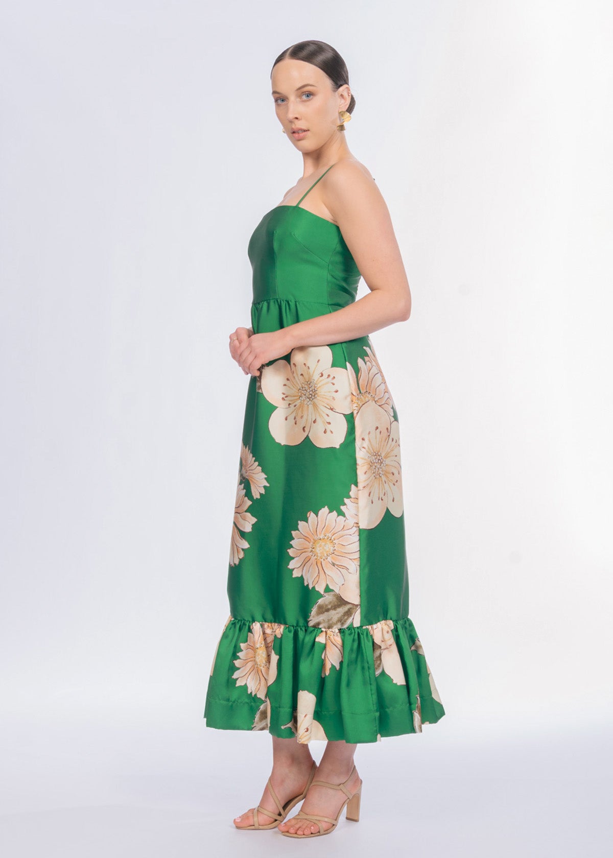 Alemais Sage Midi Dress