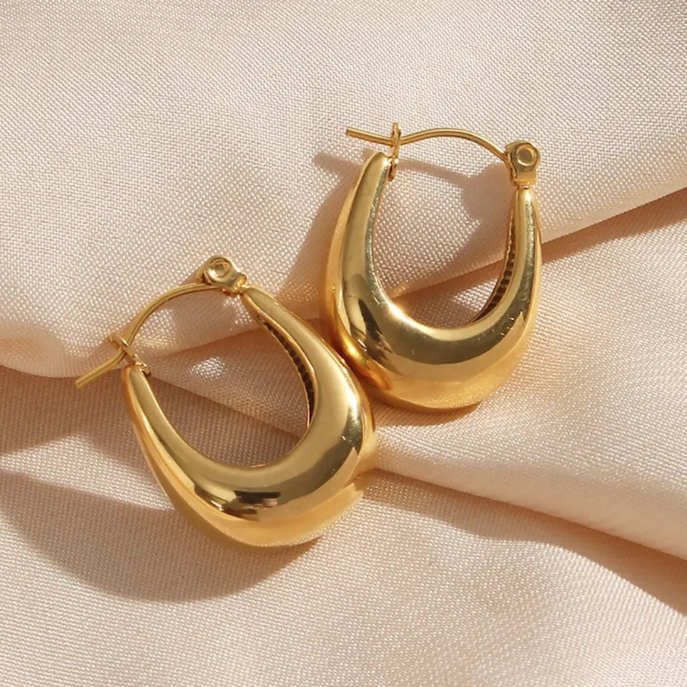 Audrey Hoops | 18K Gold Plated