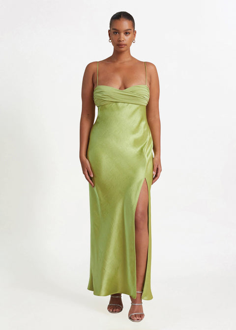 Rent BEC + BRIDGE Julieta Maxi Dress (Lime)