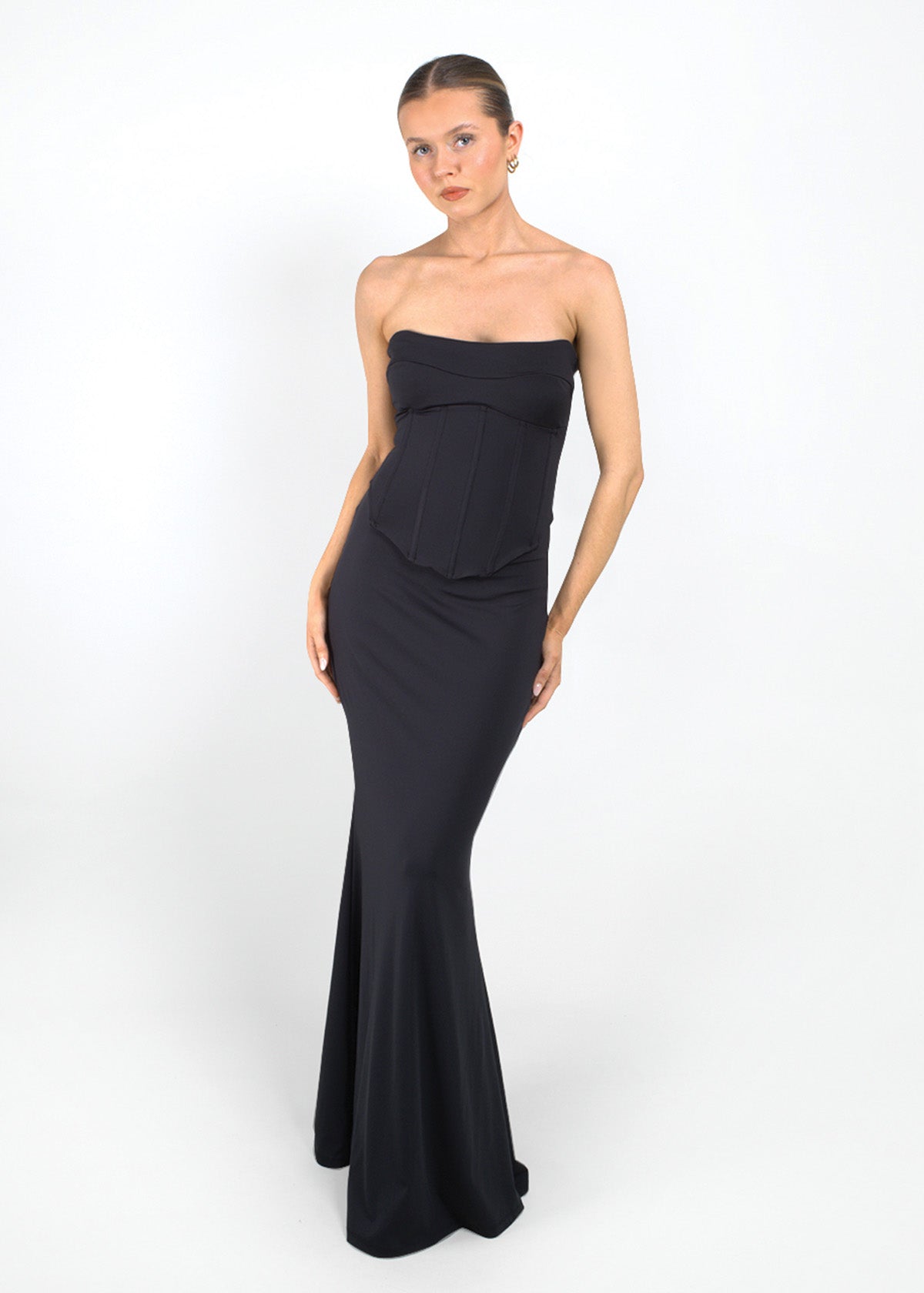 HNTR The Label Louie Black Formal Dress
