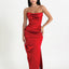 House Of CB Adrienne Corset Red Formal Dress