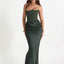 House Of CB Persephone Corset Emerald Green Formal Dress