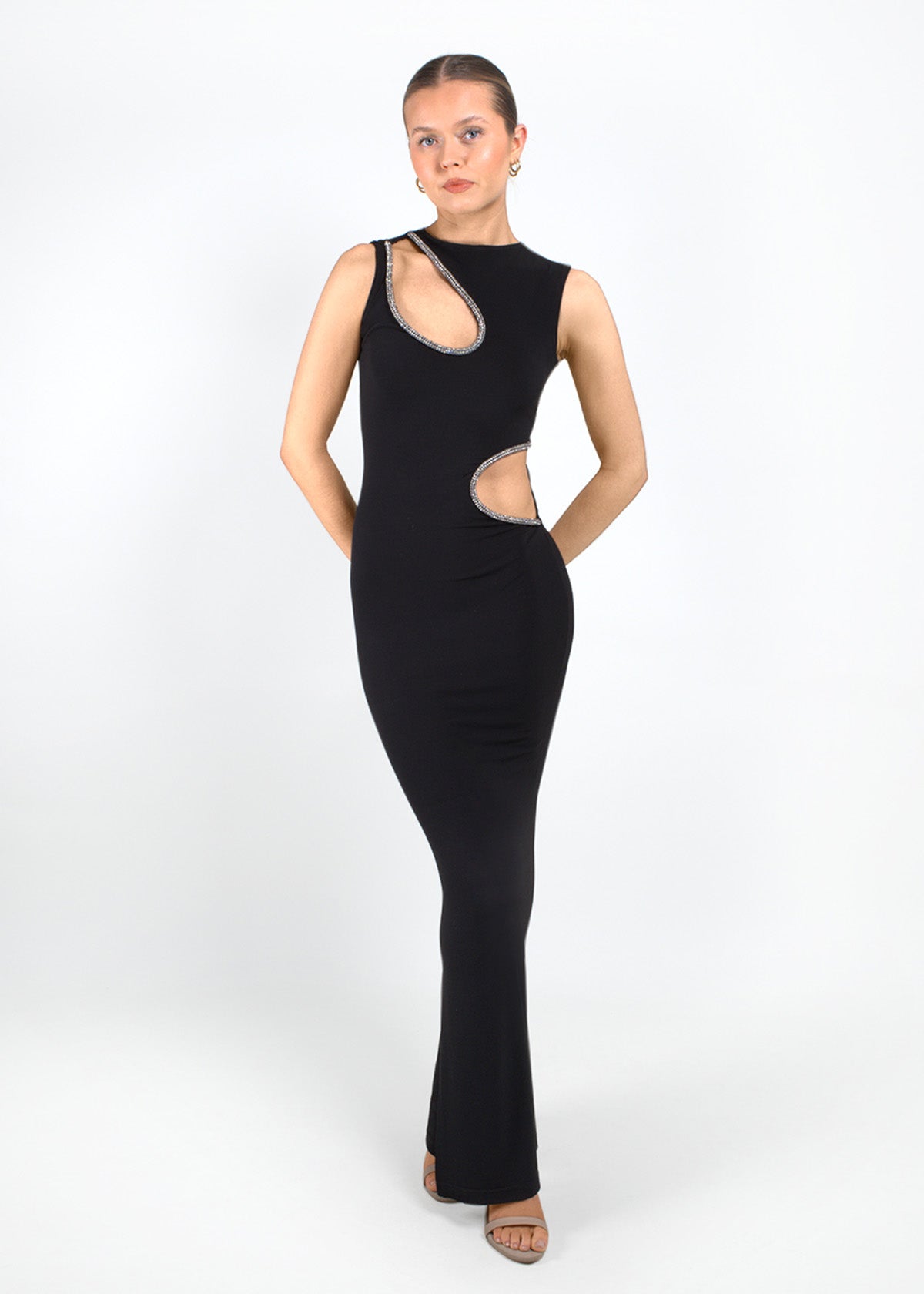 Ivona Skelo Vivia Black Formal Dress