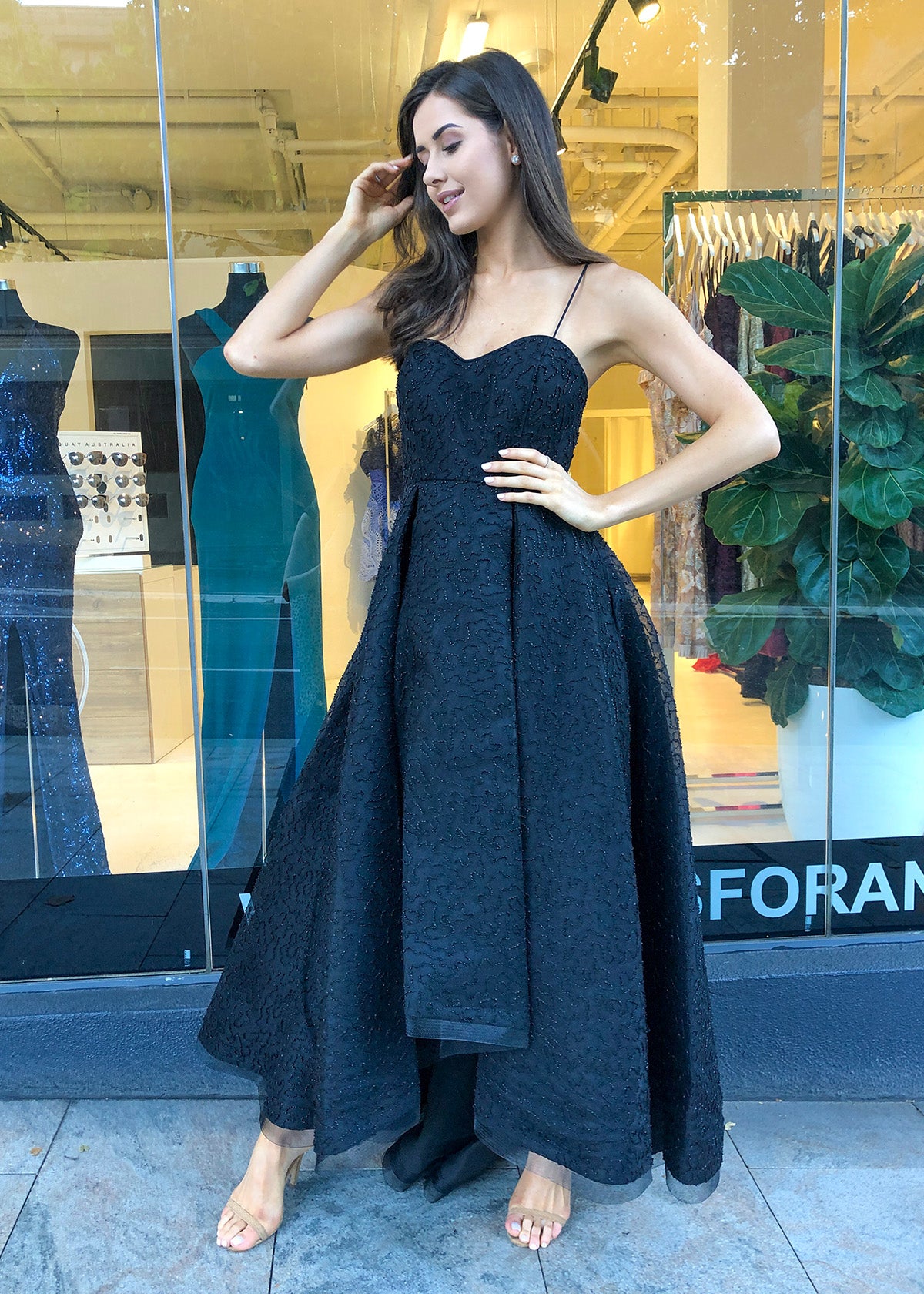 Jadore Audrey Black Formal Dress