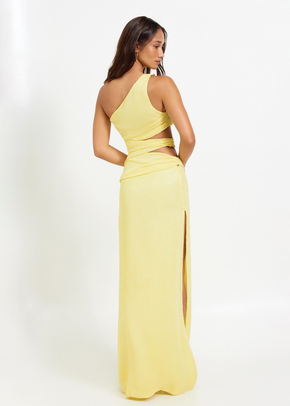 Lexi Isabel Dress Yellow Formal Dress