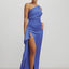Lexi Samira Pacific Blue Diamante Formal Dress