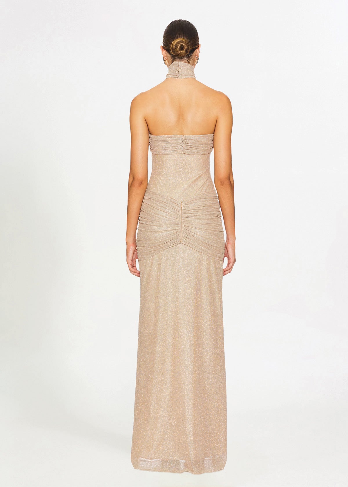 Mirror Palais Starlite Sand Formal Dress