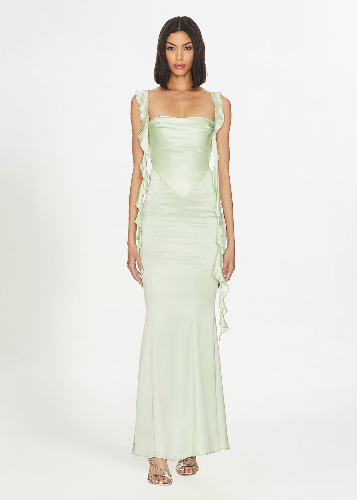 Nana Jacqueline Caroline Green Formal Dress