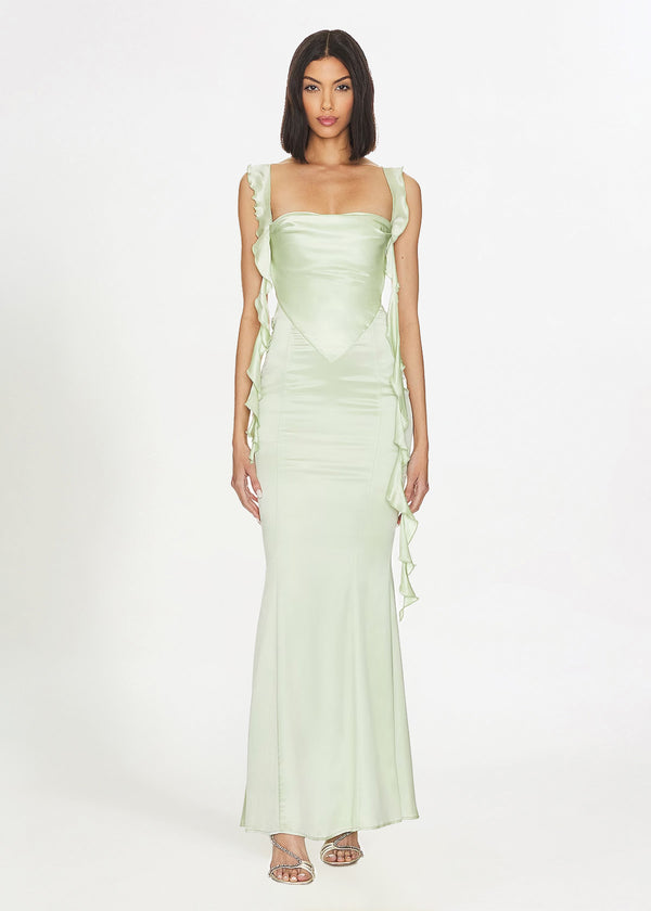 Nana Jacqueline Caroline Green Formal Dress