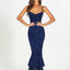 Nookie Liana Lace Navy Formal Dress