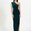 Nookie Rumi Velvet Teal Formal Dress