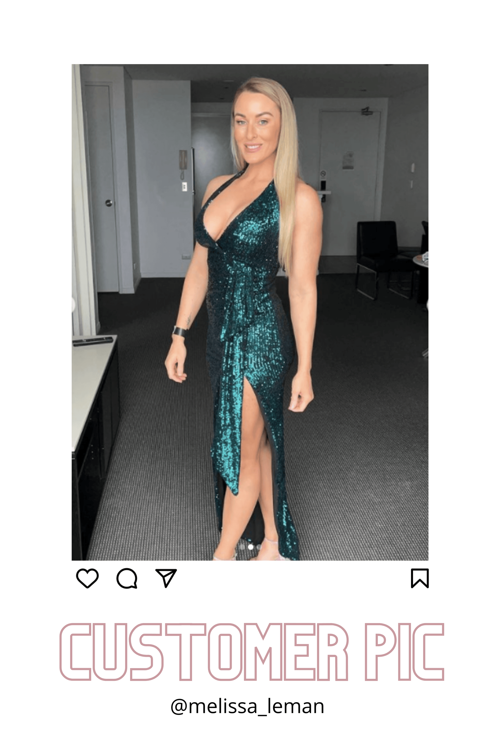 BUY IT NOOKIE Selena Gown (Teal),Dress for a Night