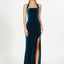 Nookie Vera Velvet Teal Formal Dress