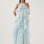 Pandorea Dress in Silver Blue
