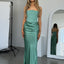 Persephone Corset Dress in Jade Green