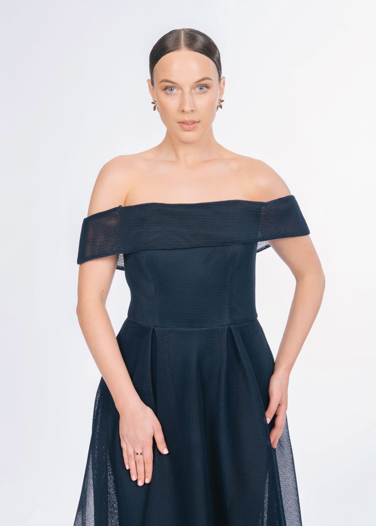 Portia And Scarlett Ivana Navy Formal Dress