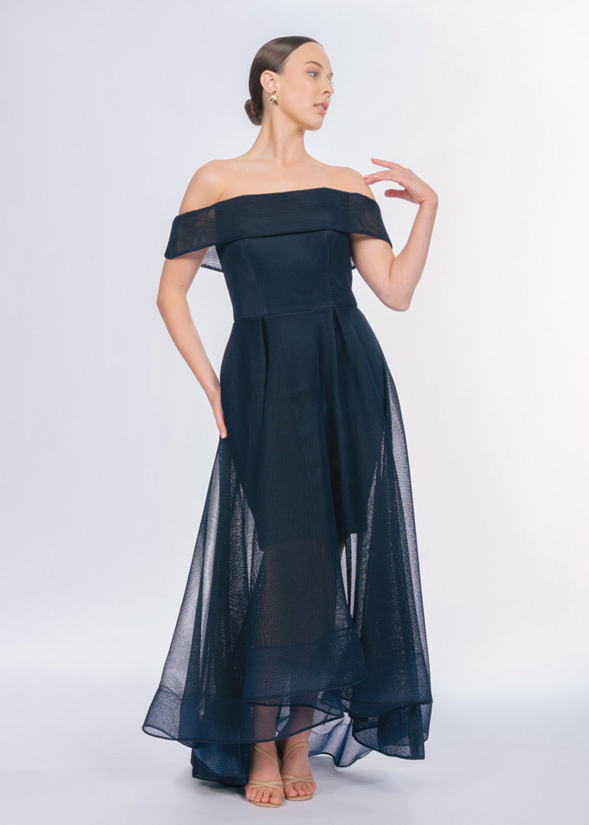 Portia And Scarlett Ivana Navy Formal Dress