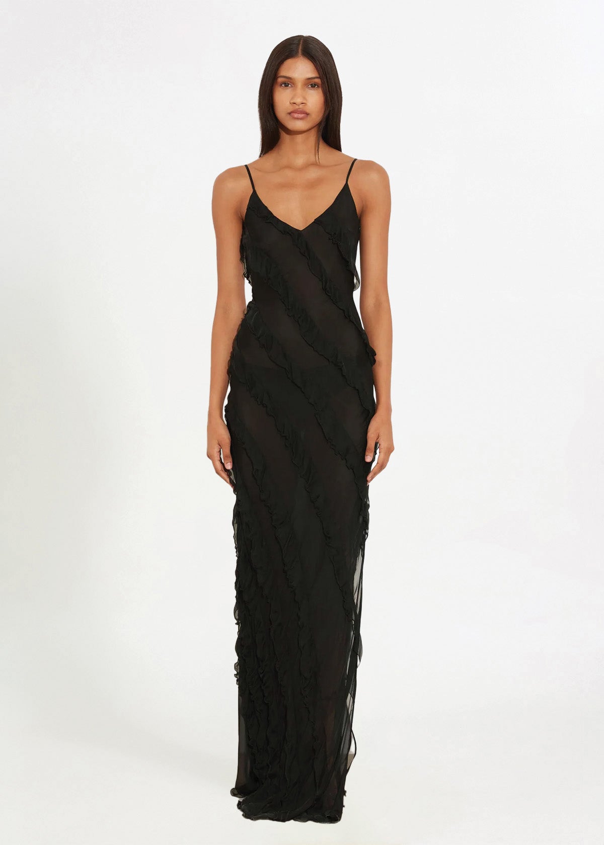 Rat And Boa Selena Black Formal Dress