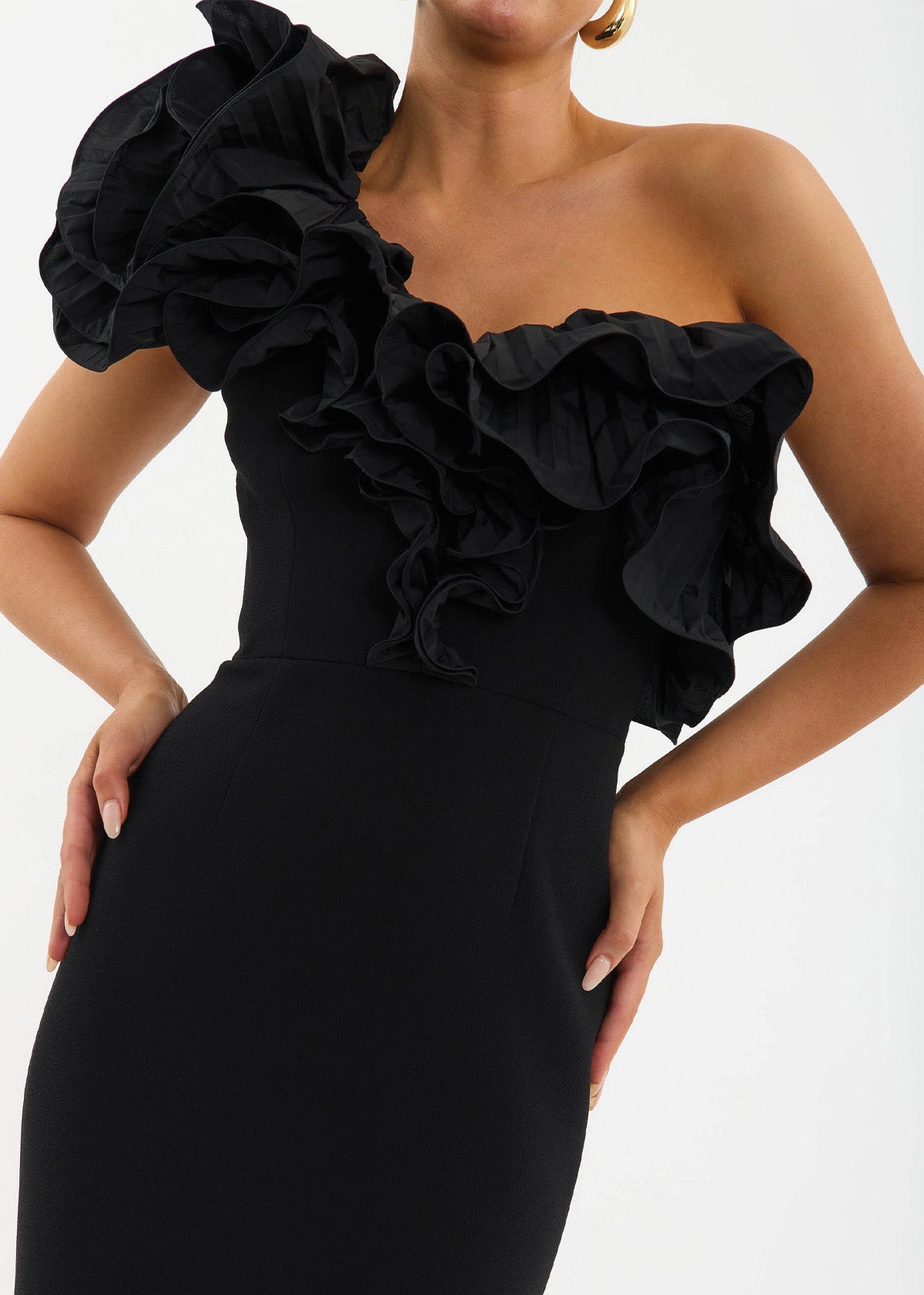 Rebecca Vallance Ella Black Formal Dress