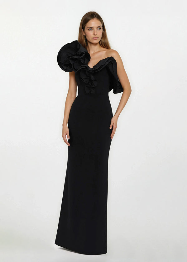 Rebecca Vallance Ella Black Formal Dress