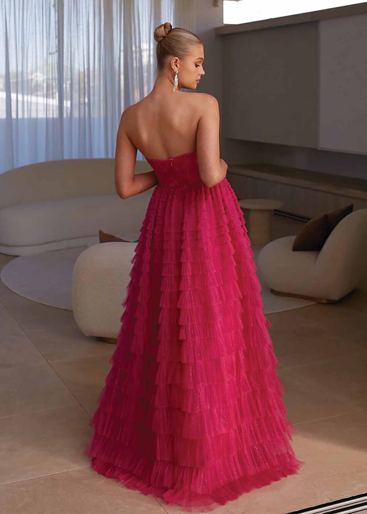 Tania Olsen Derya Pink Formal Dress