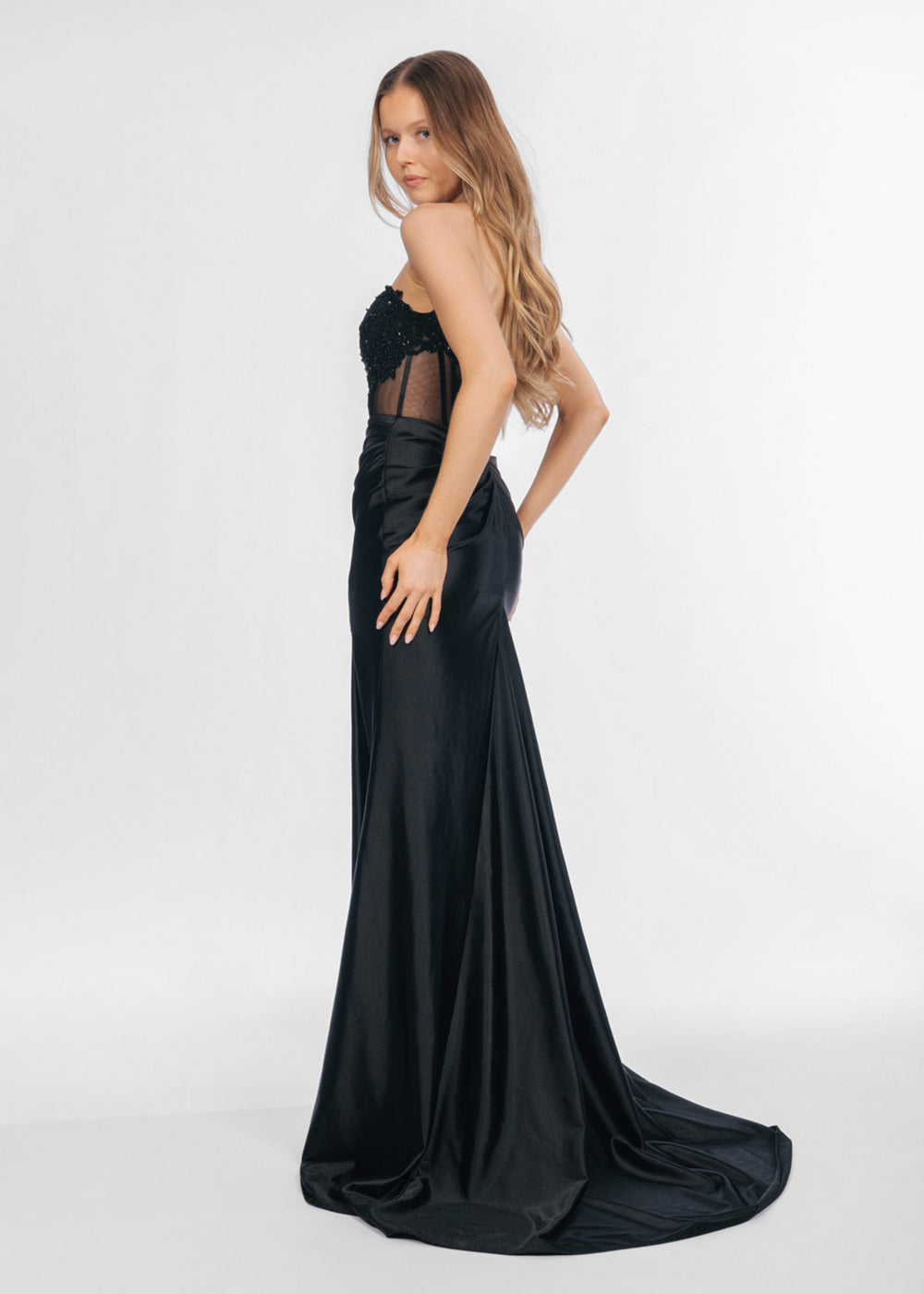 Ondine Gown by Tania Olsen - Cobalt