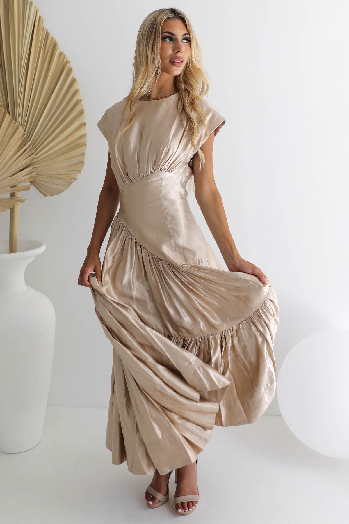 Aje AJE Serendipity Reflection Midi Dress (Champagne) - RRP $595 - 2_529d486d-34ae-4080-8ea9-8374ba02c5c9.jpg