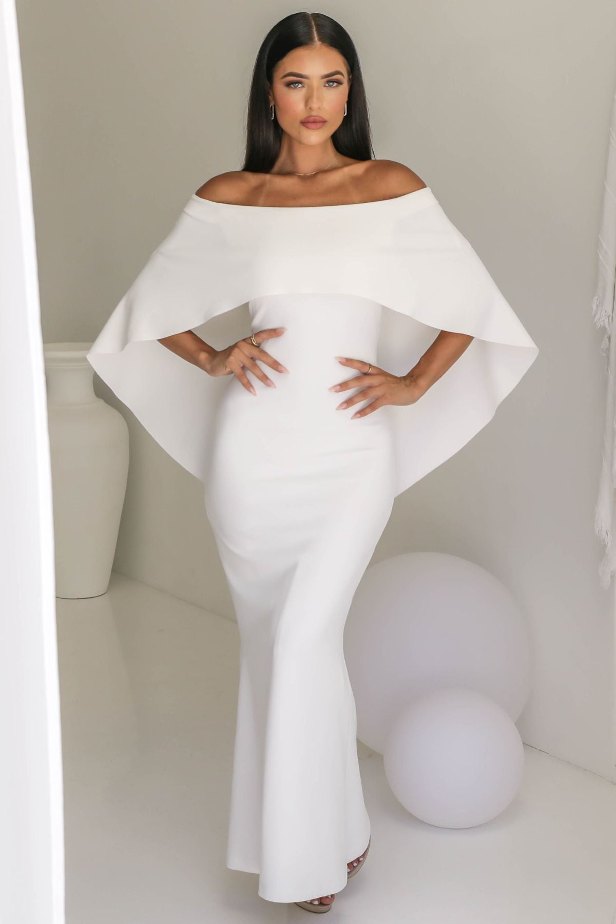 Pasduchas PASDUCHAS Composure Gown (Ivory White) - RRP $389 - 3_f7988eb8-fbba-4b52-9d36-6b9554ae431b.jpg