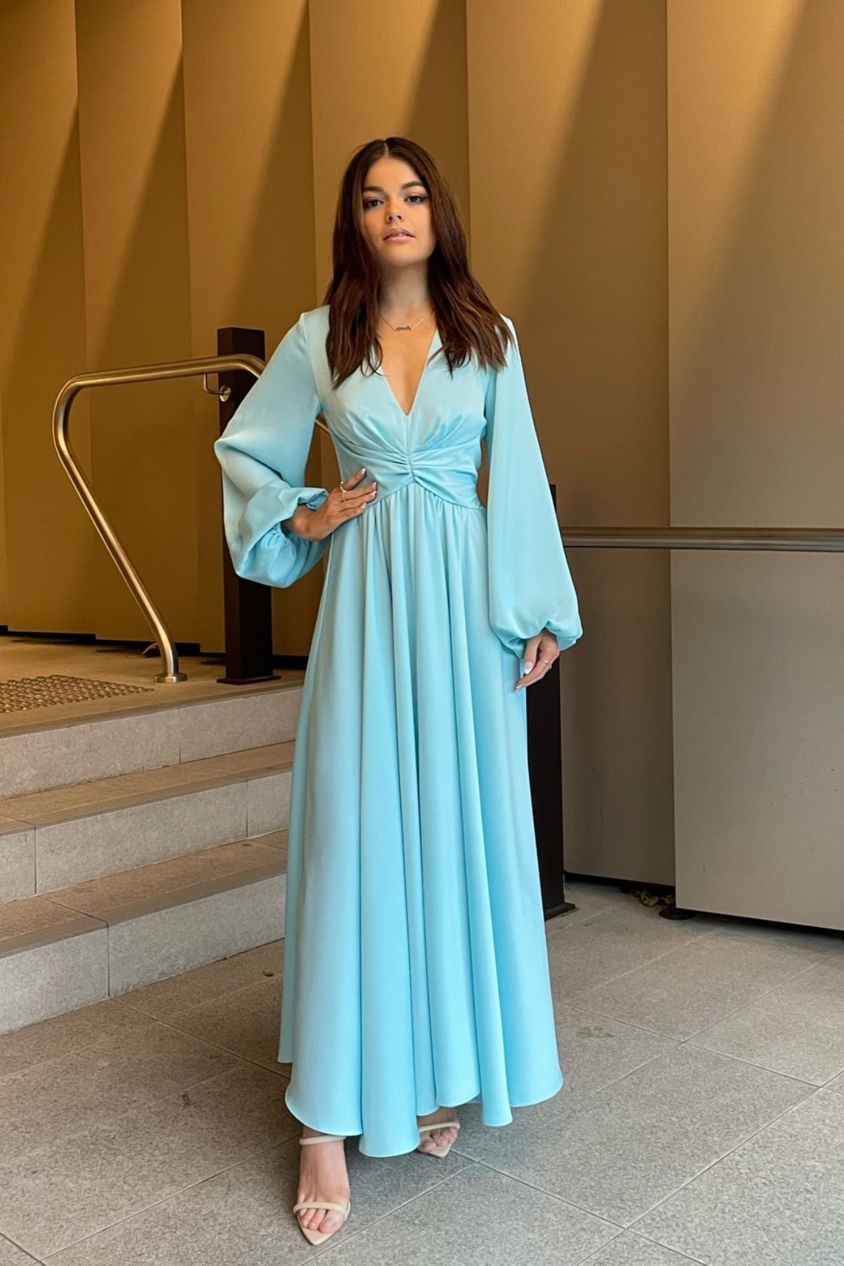 Pasduchas PASDUCHAS Lucia Sleeve Midi Dress (Sea Mist) - RRP $380 - 4_ade28ae0-2fb0-438b-9659-7cd53d4b3173.jpg