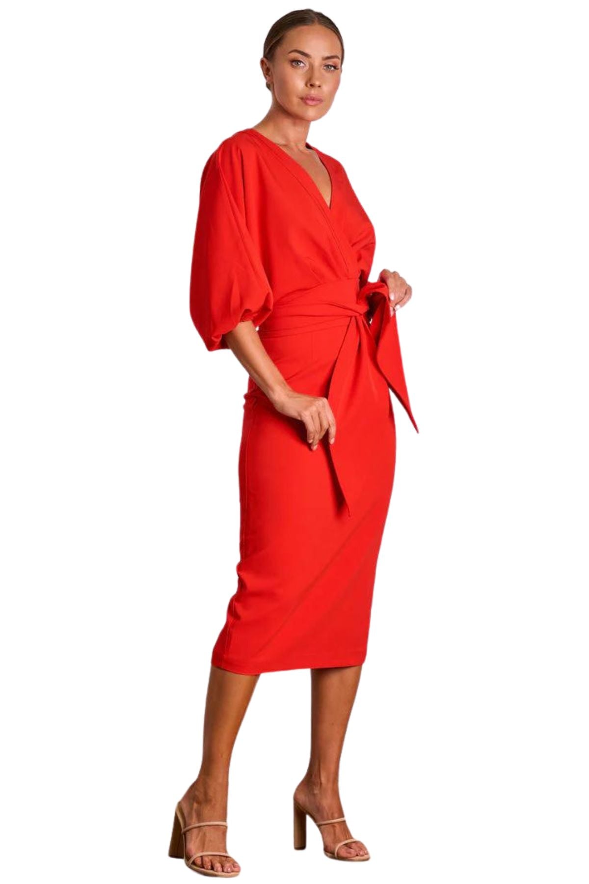 Pasduchas PASDUCHAS Emerson Drape Midi Dress (Red) - RRP $330 - 5_c2472fbd-d44b-4235-8cd1-b36dac3a4437.jpg