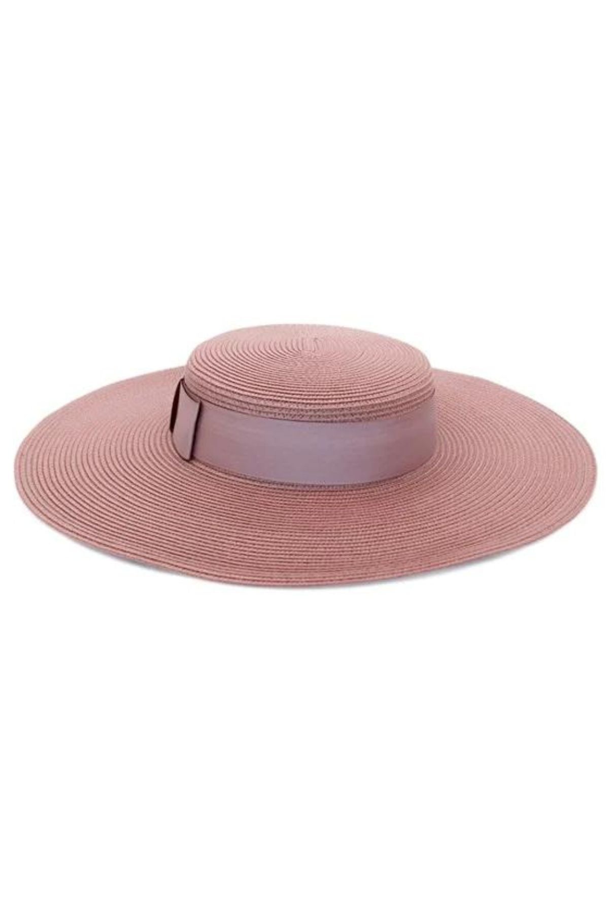 Morgan and Taylor Hire MORGAN & TAYLOR Macy Boater Hat (Blush Pink) - 9_06bdc22e-2d6b-44d0-a7b6-0c9e31066261.jpg