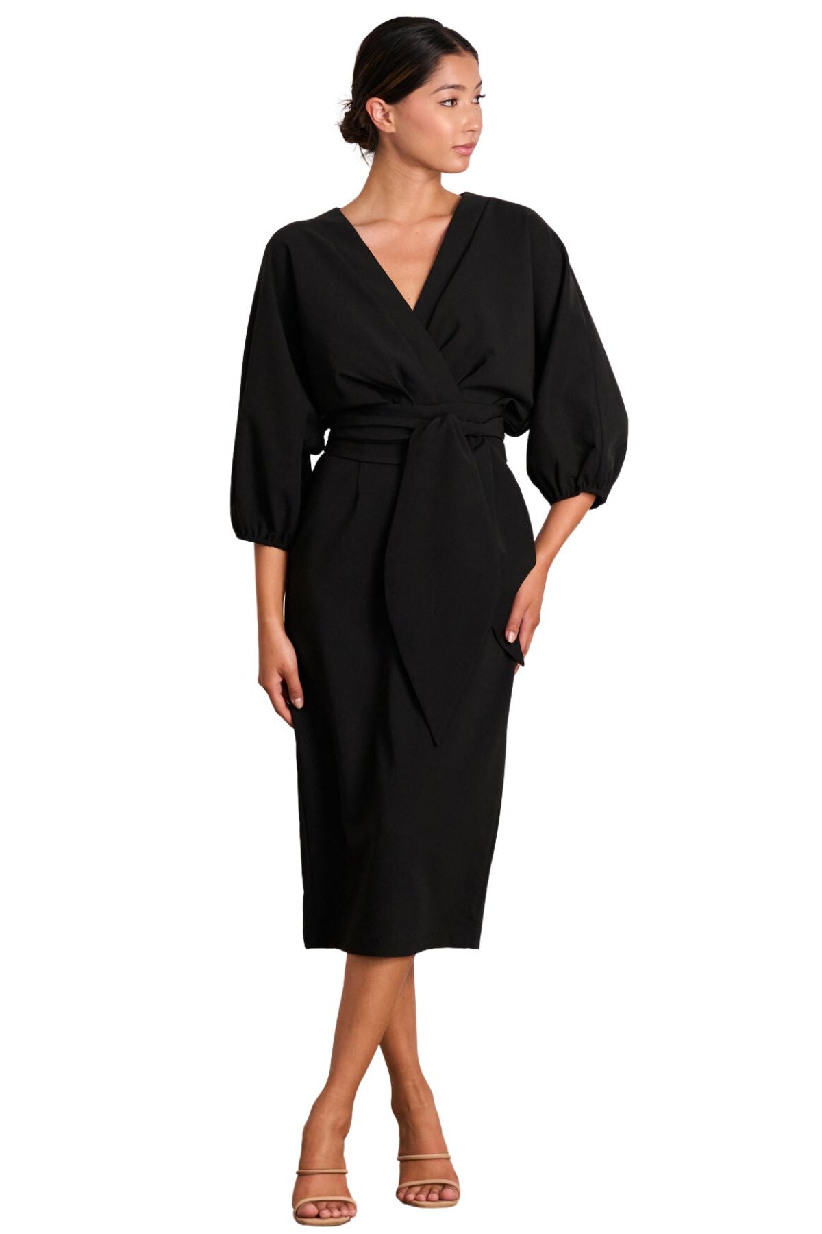 Pasduchas PASDUCHAS Emerson Drape Midi (Black) - RRP $330 - 9_a6154651-ea0c-42a4-8a14-0146876f7408.jpg