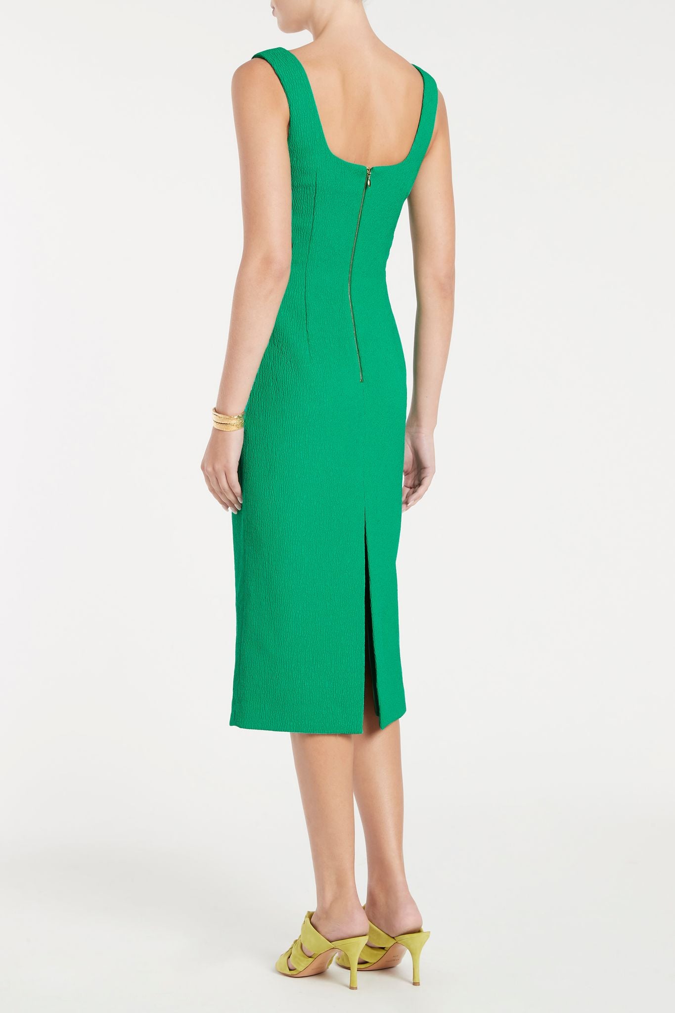 Rebecca Vallance REBECCA VALLANCE Dionne Lace Up Midi Dress (Green) - RRP $659 - O9TuQfnm.jpg