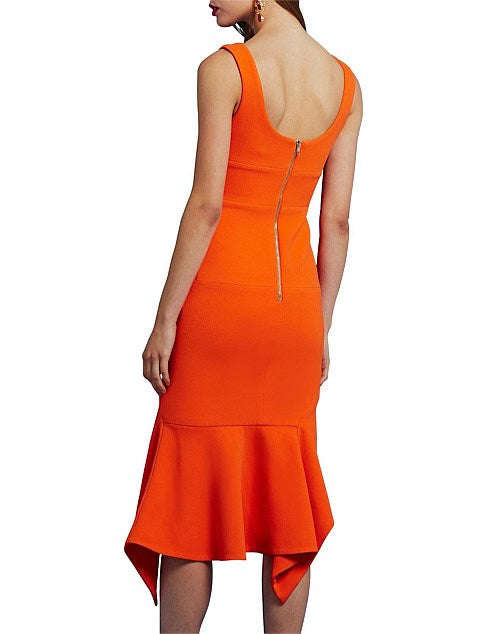 By Johnny BY JOHNNY OJ Ripple Orange Dress  - RRP $309 - by-johnny-oj-ripple-orange-dress---rrp-9-dress-for-a-night-30754136.jpg