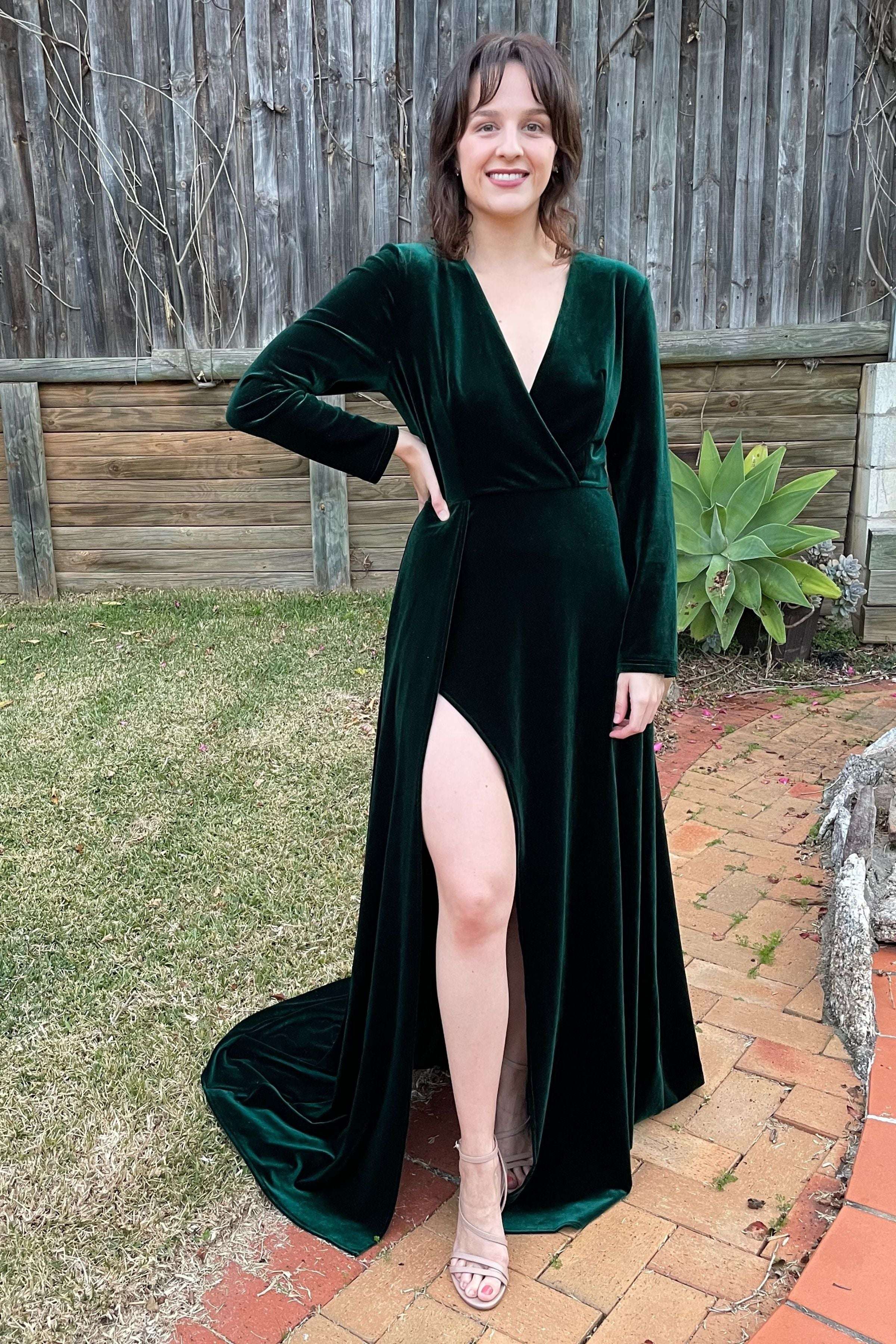 Elle Zeitoune LUXE Fontaine Velvet Dress (Emerald) - RRP $389 - fontaine-velvet-dress-emerald---rrp-9-dress-for-a-night-30754400.jpg