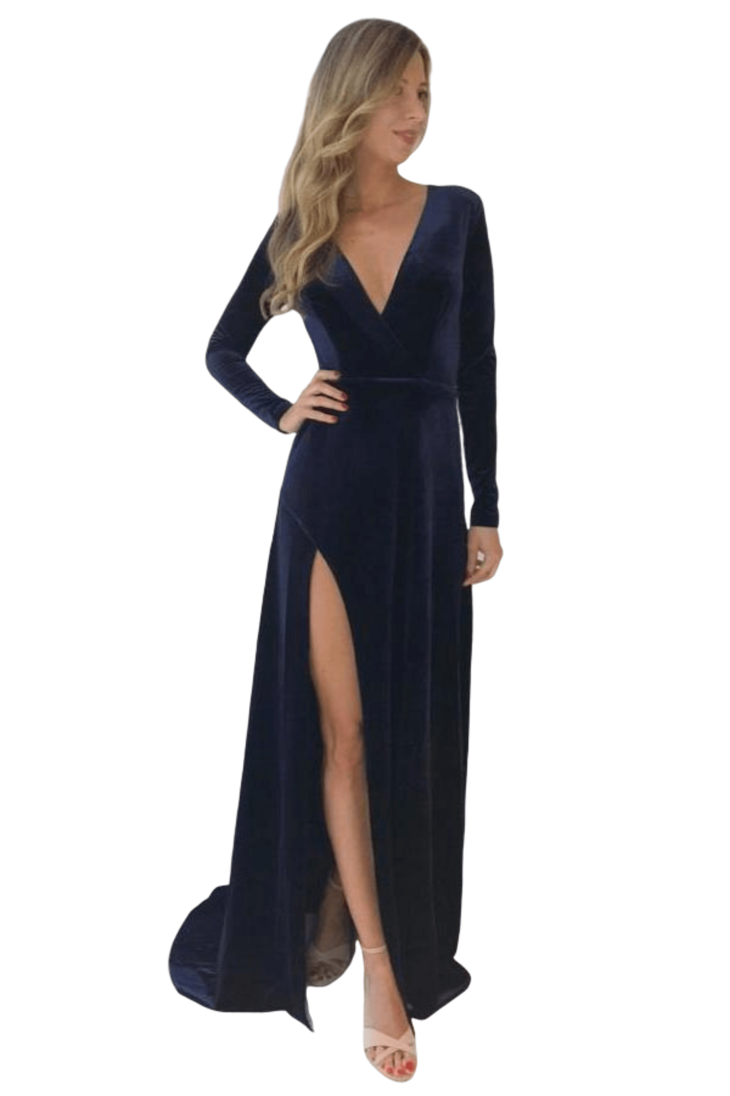 Elle zeitoune top velvet dress