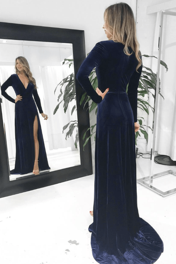 Midnight velvet formal wear online