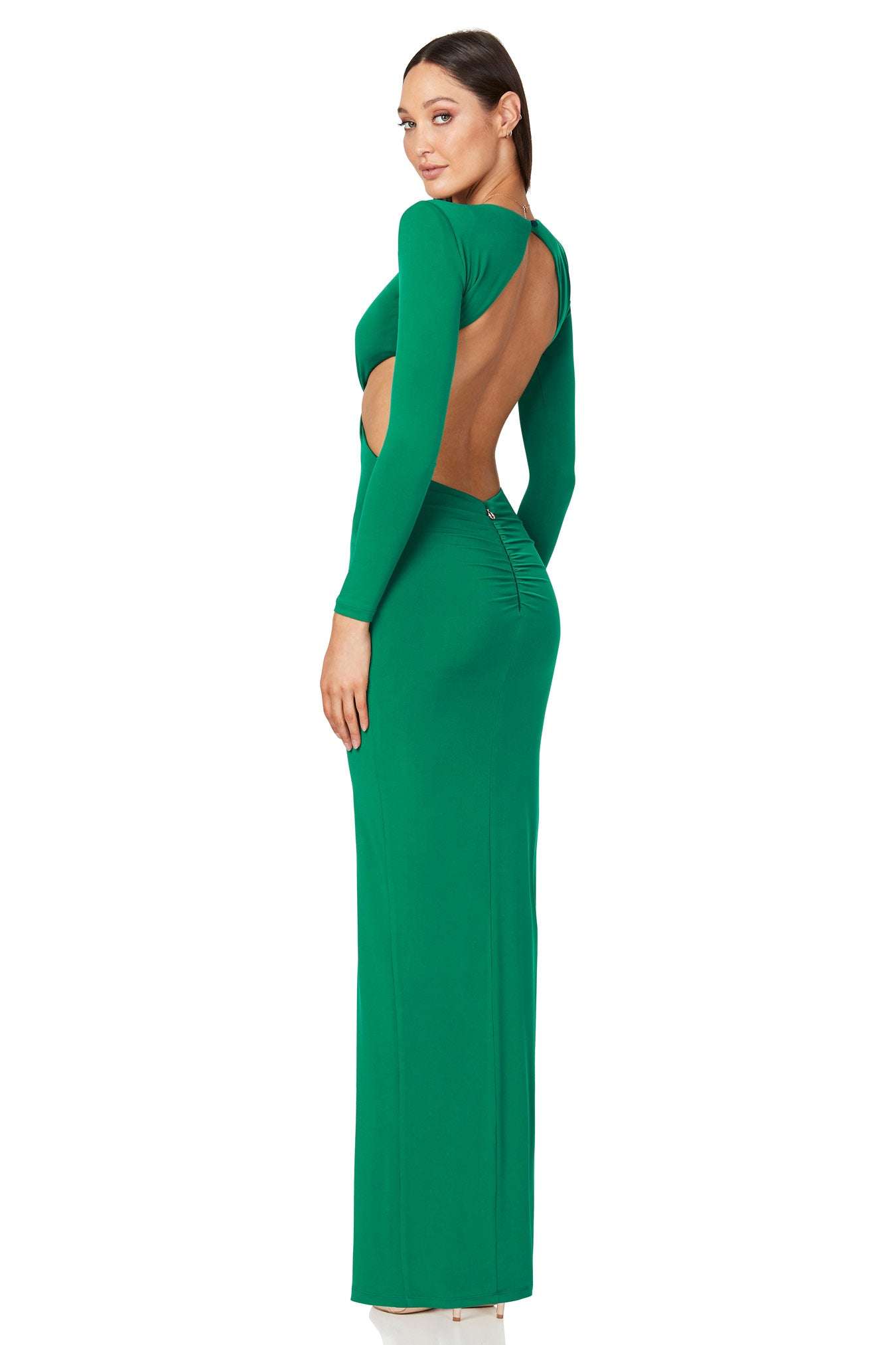 Beautiful Raquel black/green gown for sale/rent. – Instagowns