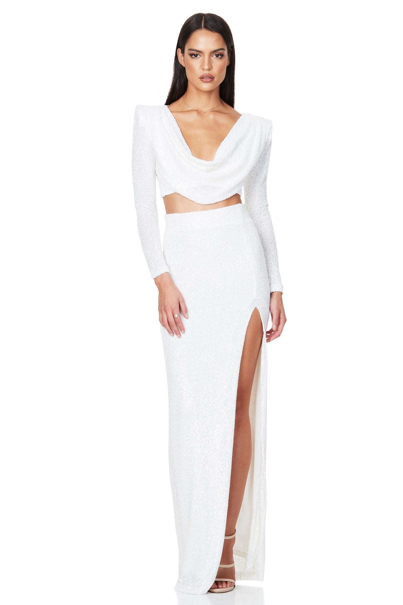Nookie NOOKIE Pandora Long Sleeve Gown (White) - RRP $508 - nookie-pandora-long-sleeve-gown-white---rrp-8-dress-for-a-night-30755796.jpg