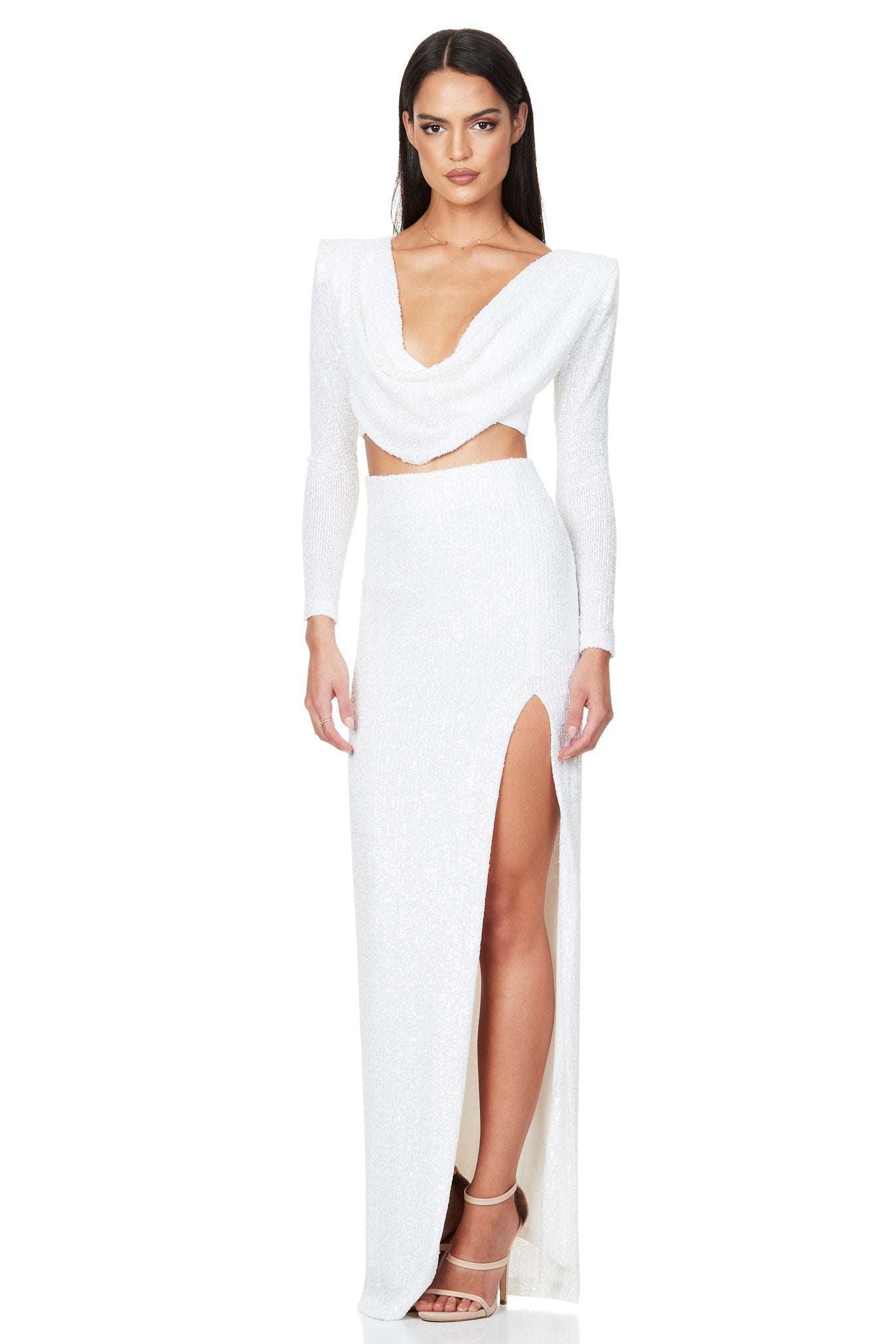 Nookie NOOKIE Pandora Long Sleeve Gown (White) - RRP $508 - nookie-pandora-long-sleeve-gown-white---rrp-8-dress-for-a-night-30755799.jpg