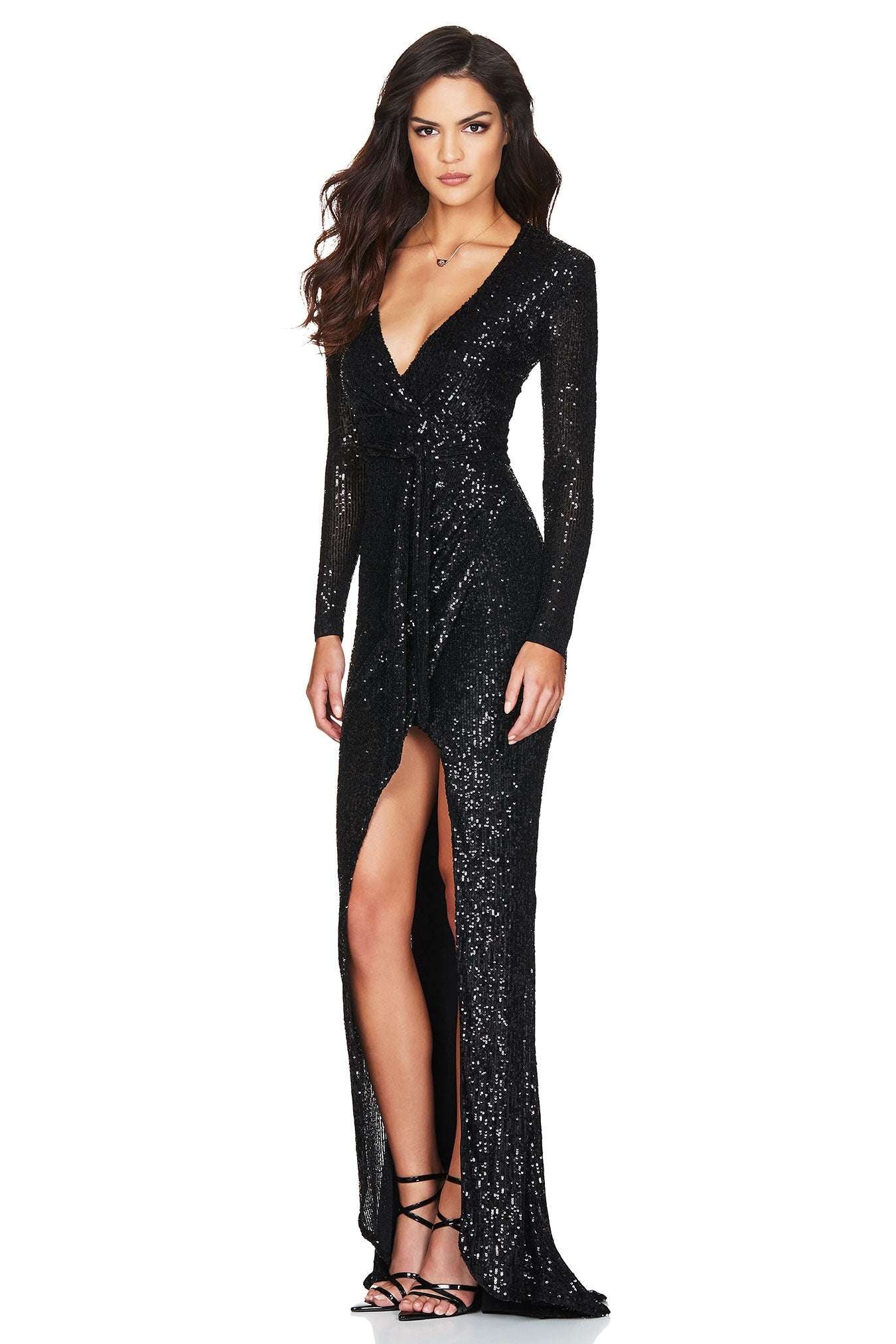Nookie NOOKIE Selena Long Sleeve Gown (Black)- RRP $489 - nookie-selena-long-sleeve-gown-black--rrp-9-dress-for-a-night-30755983.jpg