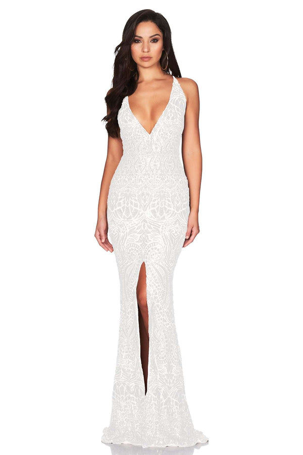 Nookie BUY IT NOOKIE Shanina Plunge Gown (White) - nookie-shanina-plunge-gown-white---rrp-9-dress-for-a-night-30756020_be3f3ce2-edfa-4067-8fa9-987d84cfb69a.jpg