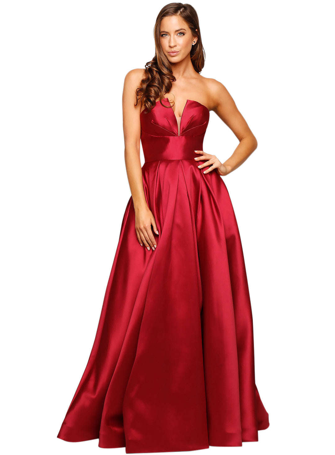 Elegant RED BALL GOWN FOR RENT, Women's Fashion, Dresses & Sets, Evening  dresses & gowns on Carousell