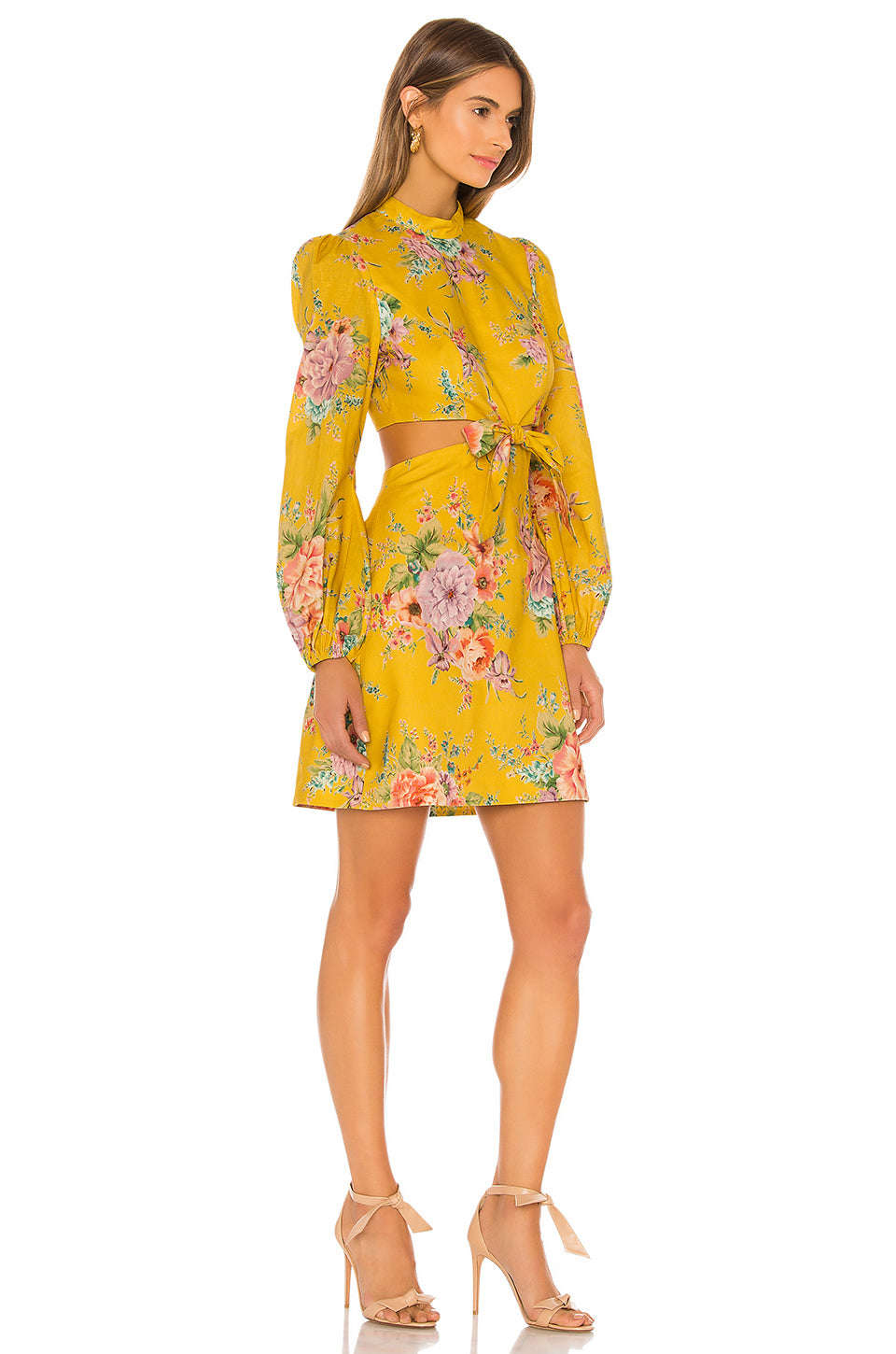Zimmermann ZIMMERMANN Zinnia Bow Cut Out Short Dress (Yellow) - RRP $595 - zimmermann-zinnia-bow-cut-out-short-dress-yellow---rrp-5-dress-for-a-night-30757088.jpg